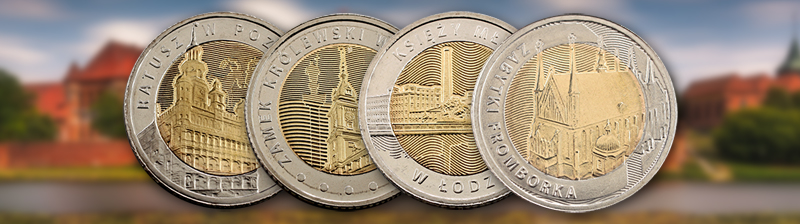 Биметаллические монеты Польши