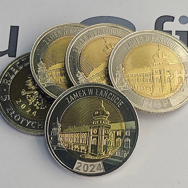 5 злотых 2024 «Ланьцутский замок» Польша 5 злотых 2024 «Ланьцутский замок» Польша