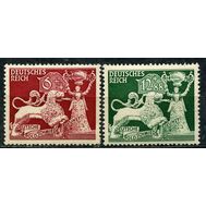  1942. Германия. Рейх. 816-817. Ювелирное искусство. 2 марки, фото 1 