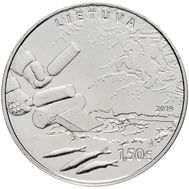  1,5 евро 2019 «Лов рыбы» Литва, фото 1 