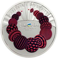  5 гривен 2017 &laquo;Конкурс &laquo;Евровидение&raquo; Украина, фото 1 