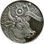  1 рубль 2014 &laquo;Зодиакальный гороскоп: Телец&raquo; Беларусь, фото 1 