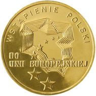  2 злотых 2004 «Вступление Польши в Европейский союз» Польша, фото 1 
