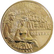  2 злотых 2004 «Дожинки» Польша, фото 1 