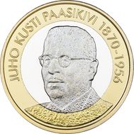  5 евро 2017 &laquo;Юхо Кусти Паасикиви. Седьмой президент&raquo; Финляндия, фото 1 