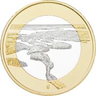  5 евро 2018 &laquo;Природный заповедник Пункахарью&raquo; Финляндия, фото 1 
