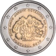  2 евро 2018 «250 лет Ботаническому саду Ажуда в Лиссабоне» Португалия, фото 1 