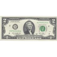  2 доллара 2013 США Пресс, фото 1 