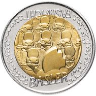  5 франков 2000 «Карнавал в Базеле» Швейцария, фото 1 