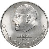  20 марок 1973 «Отто Гротеволь» Германия, фото 1 