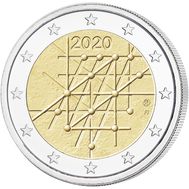  2 евро 2020 &laquo;100-летие университета Турку&raquo; Финляндия, фото 1 