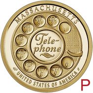  1 доллар 2020 «Телефон» P (Американские инновации), фото 1 
