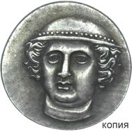  Тетрадрахма 405-399 до н.э. Фракия (копия), фото 1 