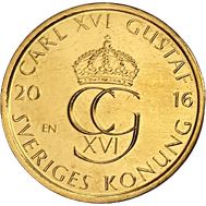  5 крон 2016 Швеция, фото 1 