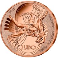  1/4 евро 2021 &laquo;Дзюдо. Олимпийские игры в Париже-2024&raquo; Франция, фото 1 