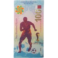  100 риалов «Чемпионат мира по футболу 2022» Катар, фото 1 