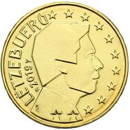  50 евроцентов 2019 Люксембург, фото 1 