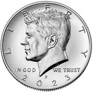  50 центов 2023 «Джон Кеннеди» США P, фото 1 