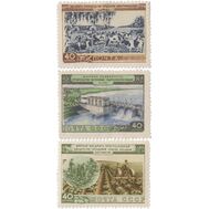  1954. СССР. 1686-1688. За подъем сельского хозяйства. 3 марки, фото 1 