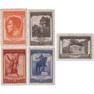  1951. СССР. 1572-1576. Чехословацкая Республика. 5 марок, фото 1 