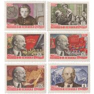  1960. СССР. 2324-2329. 90 лет со дня рождения В. И. Ленина. 6 марок, фото 1 