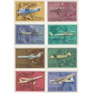  1969. СССР. 3752-3759. Развитие гражданской авиации. 8 марок, фото 1 