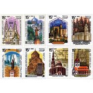  1990. СССР. 6164-6171. Памятники отечественной истории. 8 марок, фото 1 