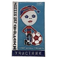 Значок «Зимний мяч Автограда. Турнир на призы» СССР, фото 1 