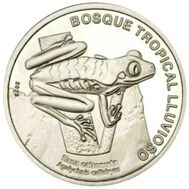  50 колонов 2023 (2025) &laquo;Лягушка&raquo; Коста-Рика, фото 1 