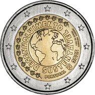  2 евро 2025 «Устойчивое развитие» Португалия, фото 1 