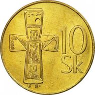  10 крон 1994 Словакия, фото 1 