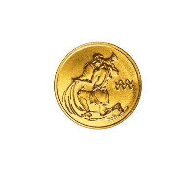 Монета 25 рублей 2003 «Водолей», фото 1 