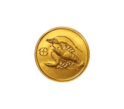  Монета 25 рублей 2003 «Рак», фото 1 