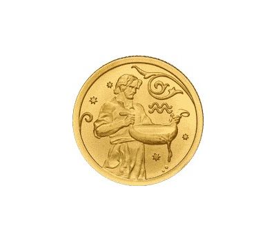  Монета 25 рублей 2005 «Водолей», фото 1 