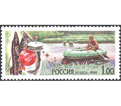  5 почтовых марок «Любительское рыболовство» 1999, фото 2 