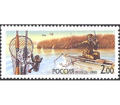  5 почтовых марок «Любительское рыболовство» 1999, фото 4 