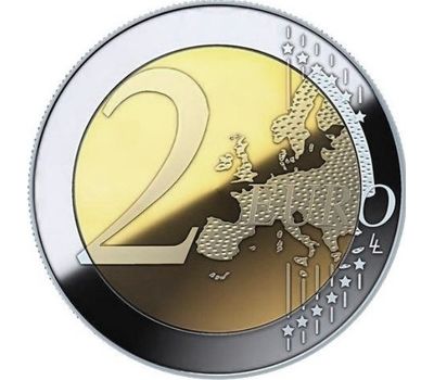  Монета 2 евро 2016 «Комплекс Джгантия» Мальта, фото 2 
