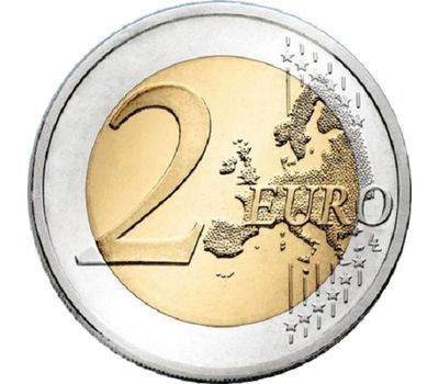  Монета 2 евро 2017 «550-летие Истрополитанского университета» Словакия, фото 2 