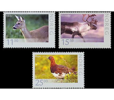  Почтовые марки «Фауна. Дикая природа» Норвегия, 2009, фото 1 