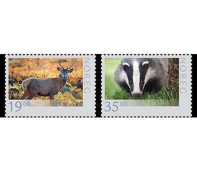  Почтовые марки «Фауна. Дикая природа» Норвегия, 2014, фото 1 