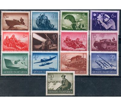  13 почтовых марок «День Армии» Третий Рейх 1944, фото 1 