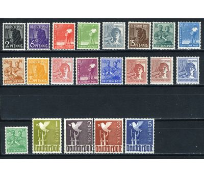  Почтовые марки «Совместная зона оккупации. Стандарт» Германия, 1947, фото 1 