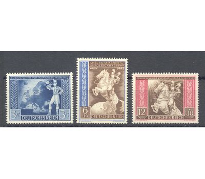  3 почтовые марки «Почтовый конгресс» Третий Рейх 1942, фото 1 