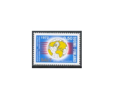  Почтовая марка «СССР-США Великие Державы» Финляндия, 1972, фото 1 
