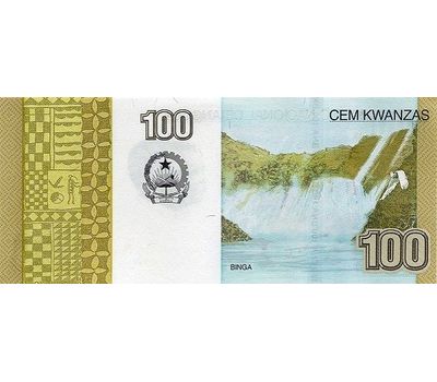  Банкнота 100 кванза 2017 Ангола Пресс, фото 2 