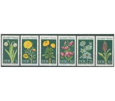  Почтовые марки «Флора. Цветы. Лекарственные растения» ГДР, 1969, фото 1 