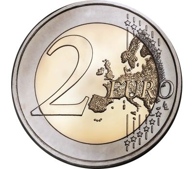  Монета 2 евро 2018 «150-летие Конституции Люксембурга» Люксембург, фото 2 