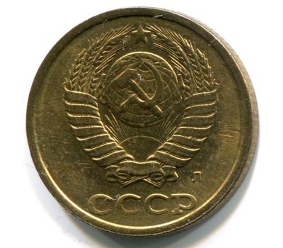  Монета 1 копейка 1991 Л XF-AU, фото 2 