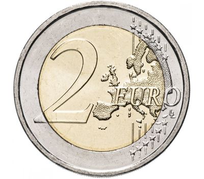  Монета 2 евро 2019 «100 лет со дня первого заседания Дойл Эреан» Ирландия, фото 2 