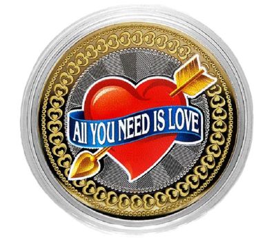  Монета 10 рублей «All you need is love», фото 1 